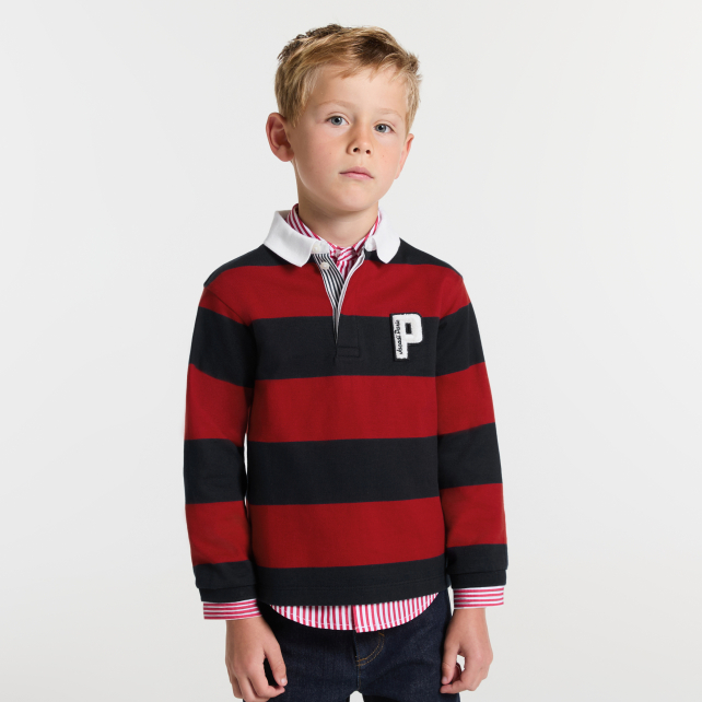 Polo rugby enfant garçon