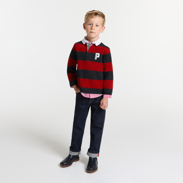 Boy rugby polo shirt Boy rugby polo shirt