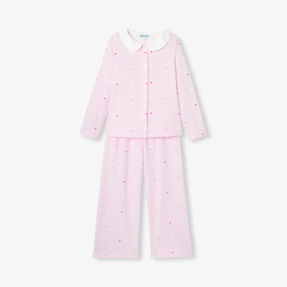 Girl interlock cotton pyjamas