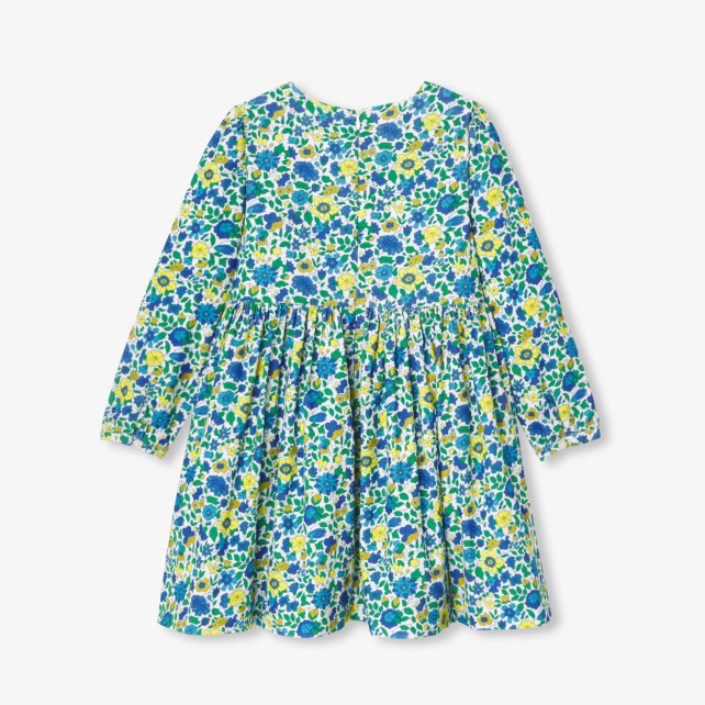 Robe enfant fille en velours Liberty