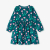 Robe enfant fille en velours milleraies