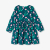 Robe enfant fille en velours milleraies