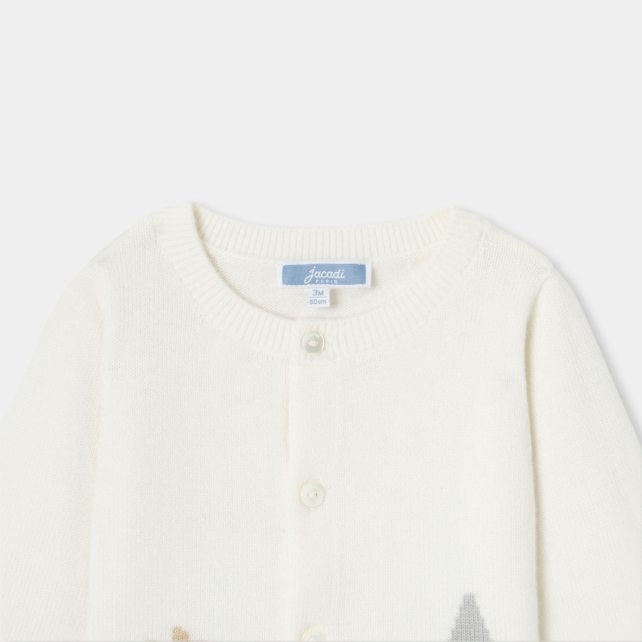 Cardigan bébé garçon en jersey Cardigan bébé garçon en jersey