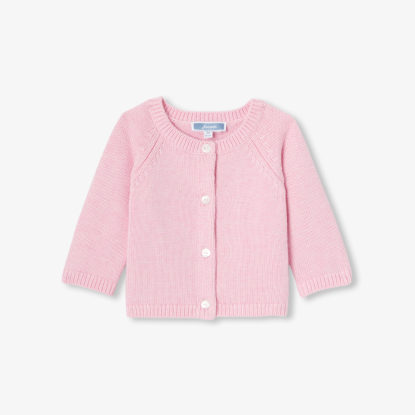 Cardigan bébé fille en tricot