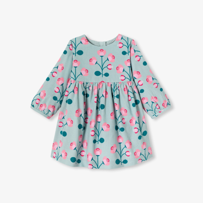 Baby girl velvet dress