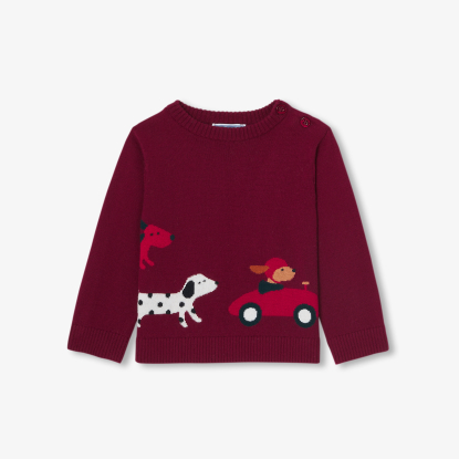 Baby boy cotton sweater