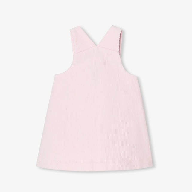 Baby girl velvet pinafore dress Baby girl velvet pinafore dress