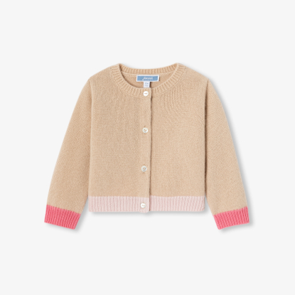 Cardigan bébé fille en cachemire