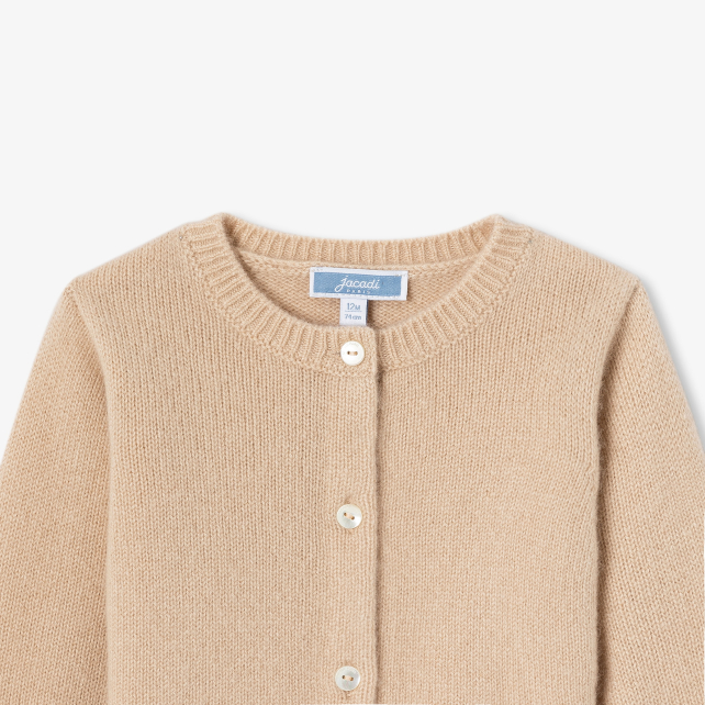 Cardigan bébé fille en cachemire