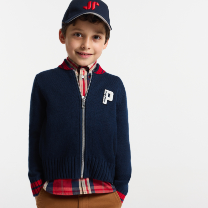 Cardigan enfant garçon esprit Teddy