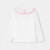 Girl t-shirt with fancy collar