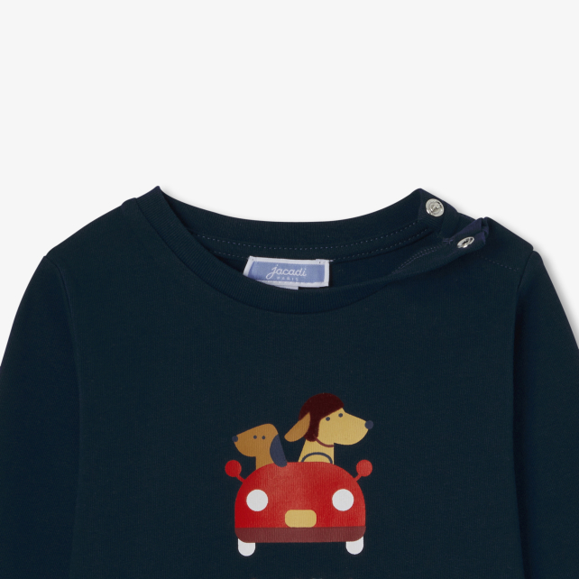 Baby boy T-shirt in thick jersey Baby boy T-shirt in thick jersey