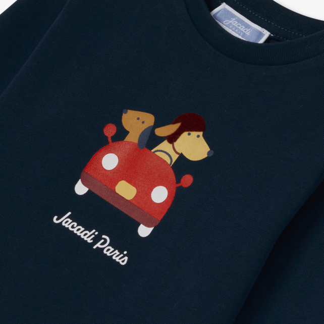 Baby boy T-shirt in thick jersey Baby boy T-shirt in thick jersey