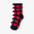 Duo de chaussettes bébé fille motif coeur Duo de chaussettes bébé fille motif coeur