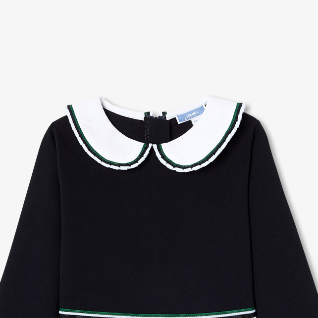 Girl dress in milano knit Girl dress in milano knit