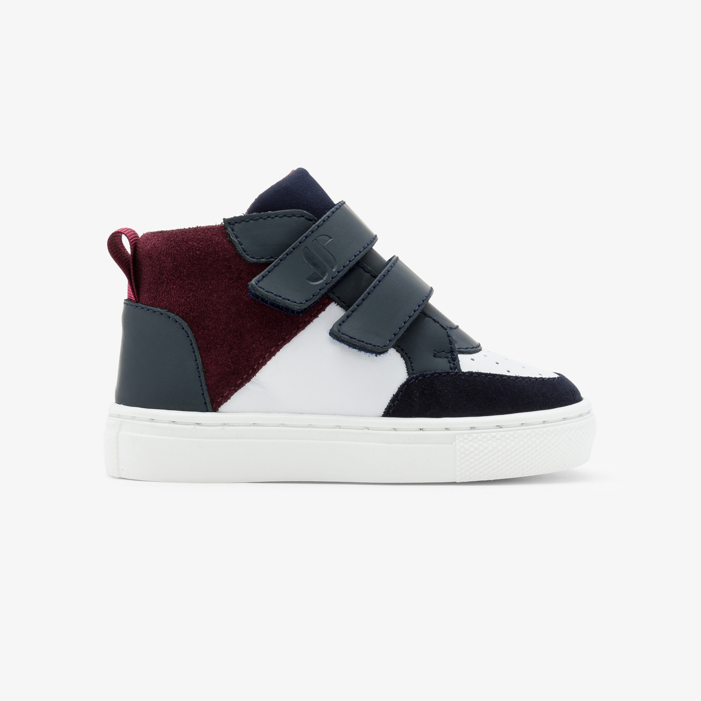 Baby boy high-top trainers