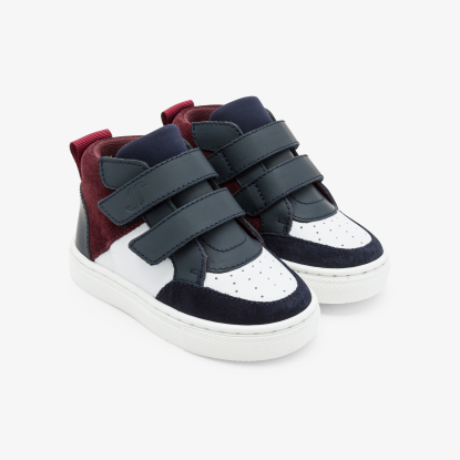 Baby boy high-top trainers