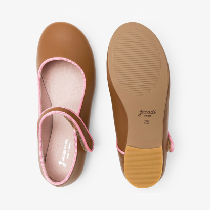 Babies enfant fille en cuir verni