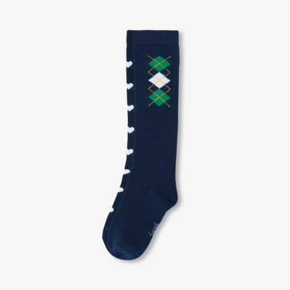 Duo de chaussettes hautes enfant fille