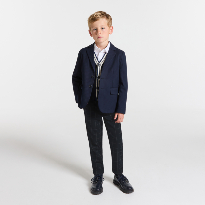 Pantalon enfant garçon à carreaux