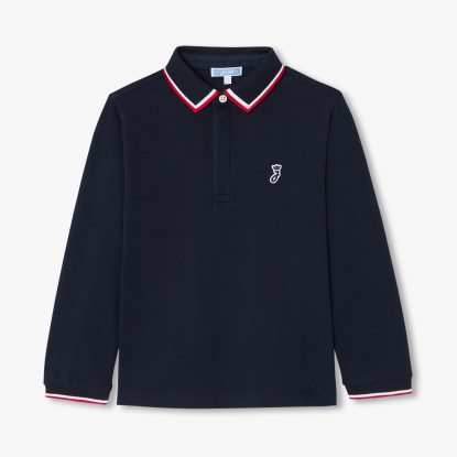 Polo enfant garçon en coton