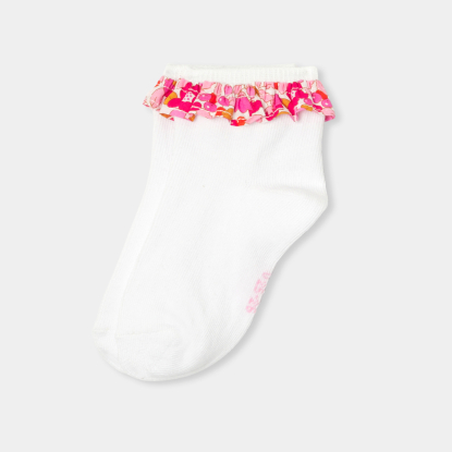 Chaussettes bébé fille à volant