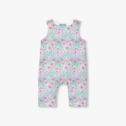 Combinaison bébé fille en tissu Liberty