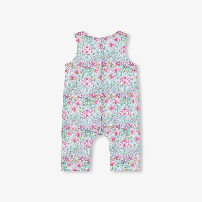 Combinaison bébé fille en tissu Liberty Combinaison bébé fille en tissu Liberty