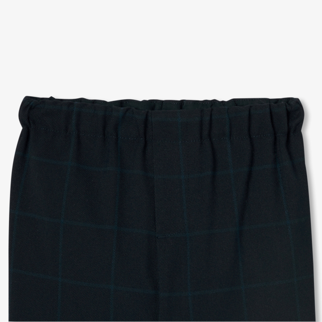 Baby boy plaid flannel trousers Baby boy plaid flannel trousers