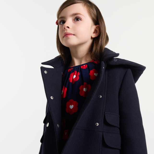Girl wool coat Girl wool coat