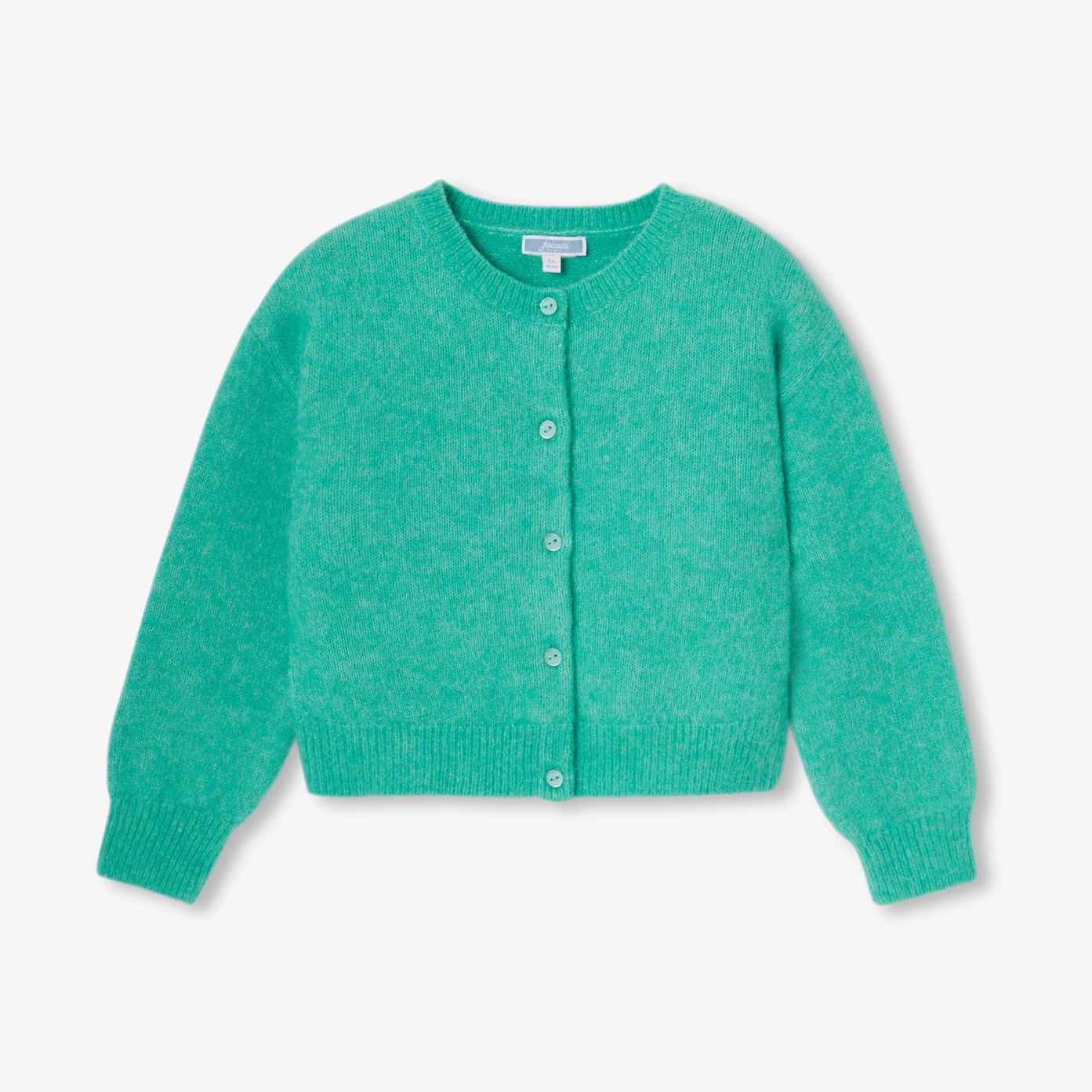 Cardigan enfant fille en laine et alpaga