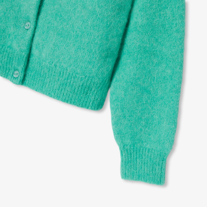 Cardigan enfant fille en laine et alpaga