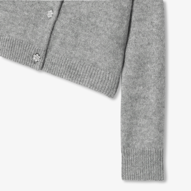 Girl wool and cashmere cardigan Girl wool and cashmere cardigan