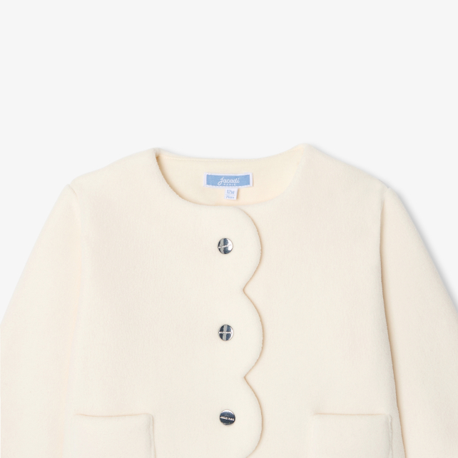 Baby girl fleece cardigan Baby girl fleece cardigan