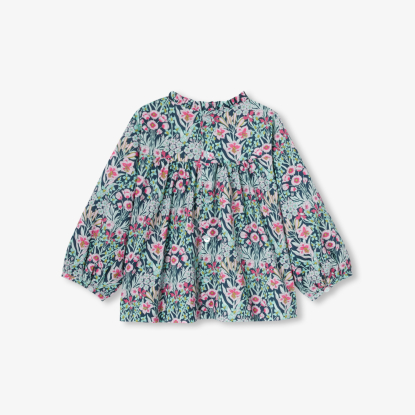 Baby girl blouse in Liberty fabric